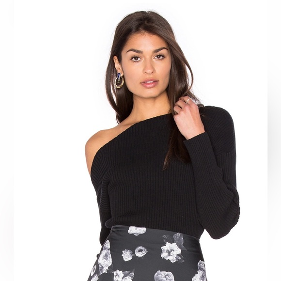 Majorelle Off Shoulder Sweater - Picture 2 of 6